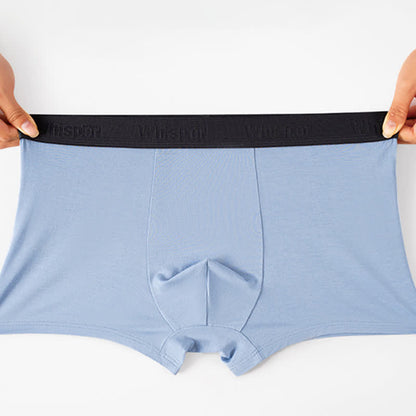 Boxer ample grande taille en fibre de bambou pour homme (lot de 2)