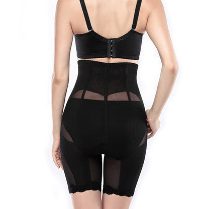 Short gainant taille haute à entrejambe ouvert