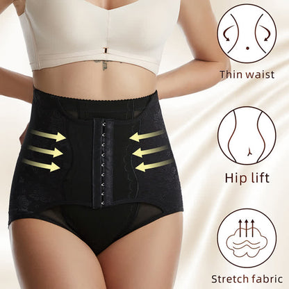 Culotte gainante taille haute en maille respirante (lot de 2)