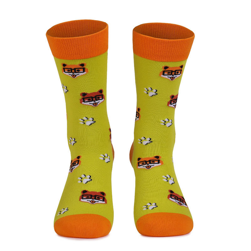 Chaussettes courtes Plusock série Chats et Chiens (4 paires) - image 15