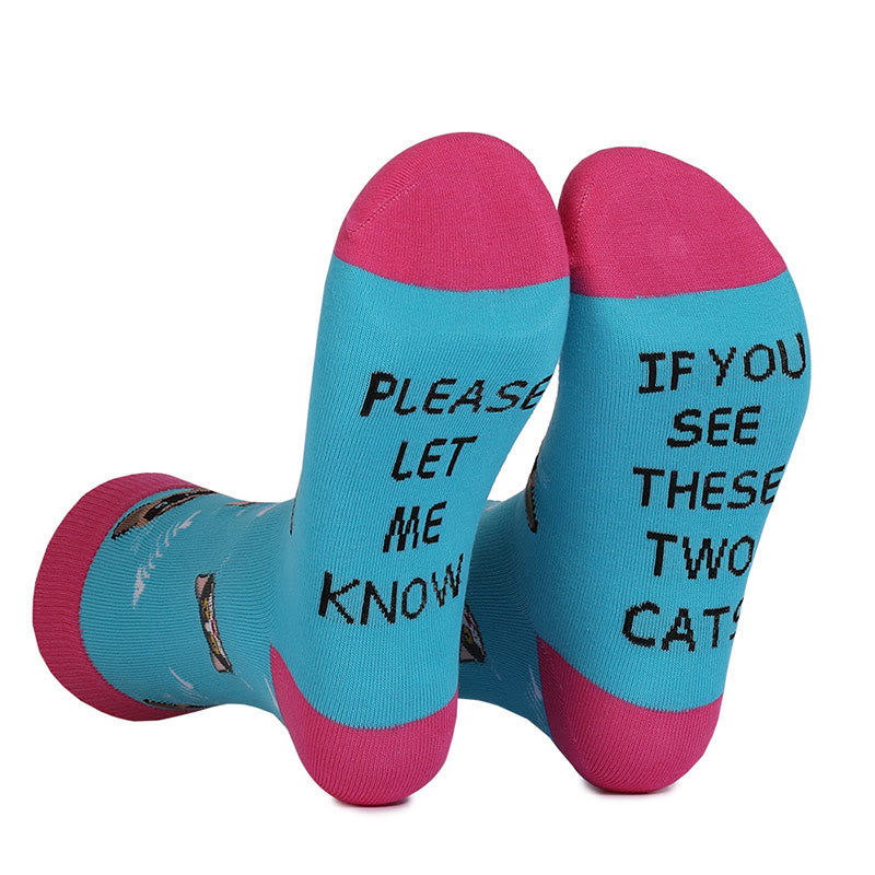 Chaussettes courtes de la série Chats et Chiens (4 paires) - image 14