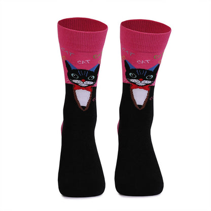 Chaussettes courtes de la série Chats et Chiens (4 paires) - image 9