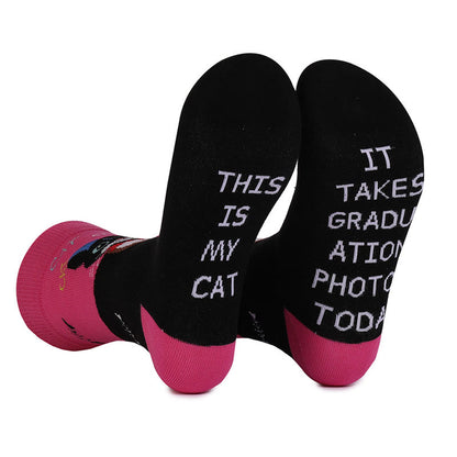 Chaussettes courtes de la série Chats et Chiens (4 paires) - image 11