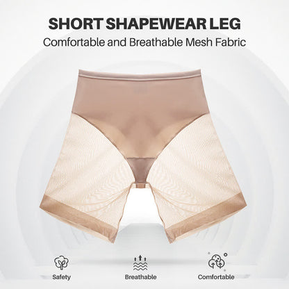 Short gainant sexy en maille élastique à taille moyenne