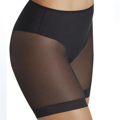 Short gainant sexy en maille élastique à taille moyenne