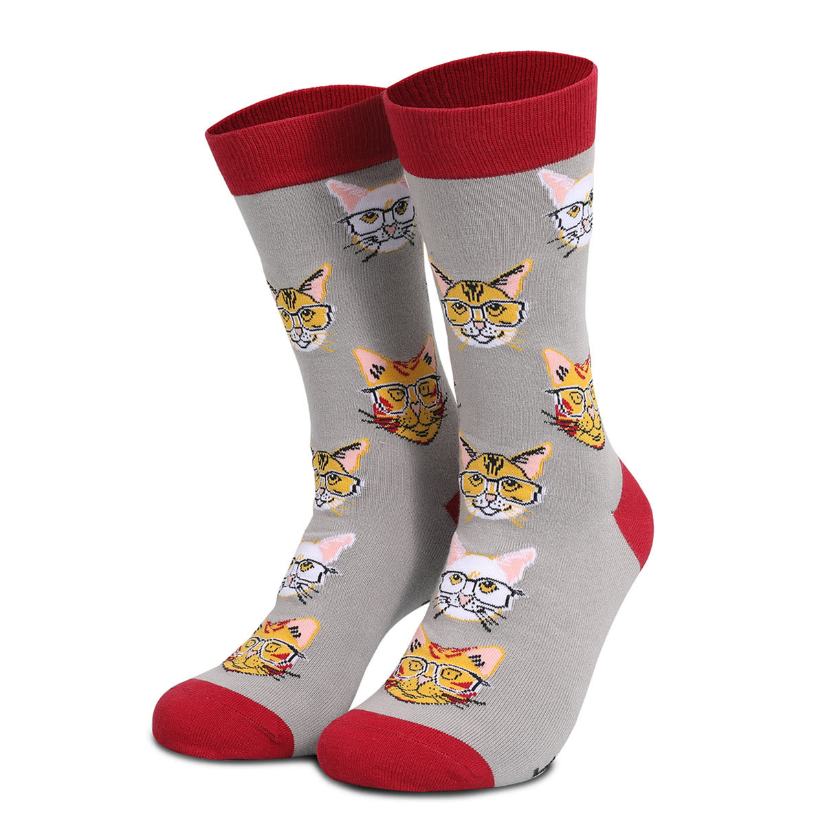 Chaussettes à lunettes Chat (5 paires) - image 14