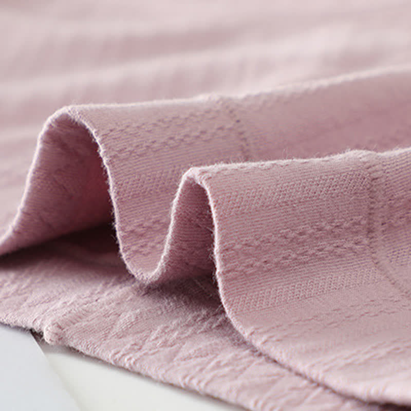 Culotte taille haute en coton sans coutures, couleur unie, grande taille (lot de 3)