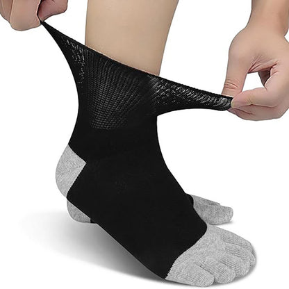 Chaussettes de contention pour diabétiques - Noir - EU41.5-46 (US8-12) - image 1