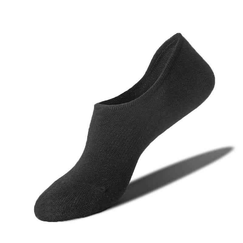 Chaussettes invisibles tendance (5 paires) - Gris foncé - EU40-48 (US7-13) - image 13
