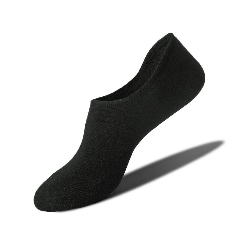 Chaussettes invisibles tendance (5 paires) - Noir - EU40-48 (US7-13) - image 10