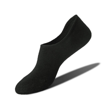 Chaussettes invisibles tendance (5 paires) - Noir - EU40-48 (US7-13) - image 10