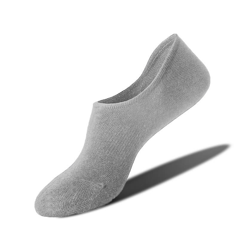 Chaussettes invisibles tendance (5 paires) - Gris - EU40-48 (US7-13) - image 12