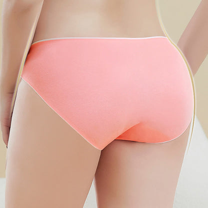 Culotte taille basse confortable en coton sans coutures (lot de 3)
