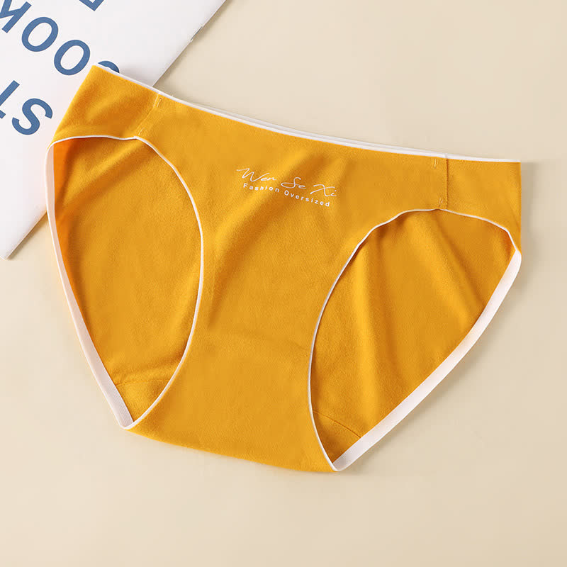 Culotte taille basse confortable en coton sans coutures (lot de 3)