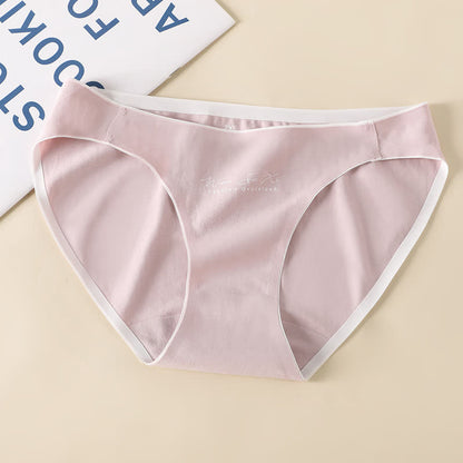 Culotte taille basse confortable en coton sans coutures (lot de 3)