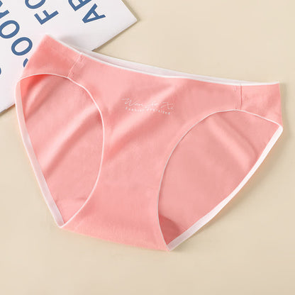 Culotte taille basse confortable en coton sans coutures (lot de 3)