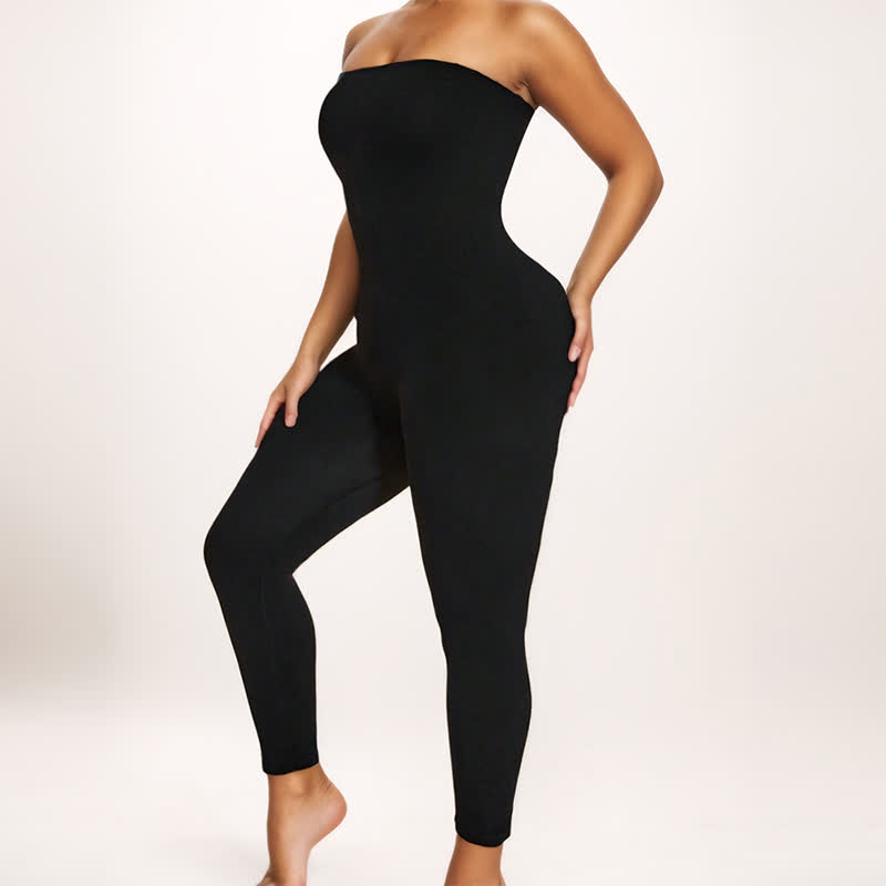 Body moulant extensible sans bretelles