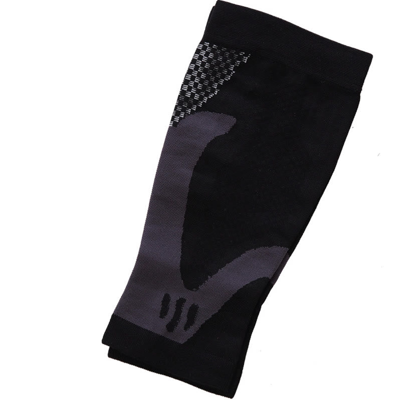 Manchons de compression pour mollets grande taille - Noir - XL - image 15