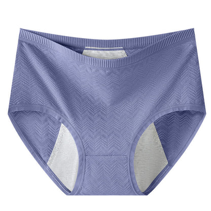 Culottes menstruelles taille haute en coton grande taille (lot de 3)
