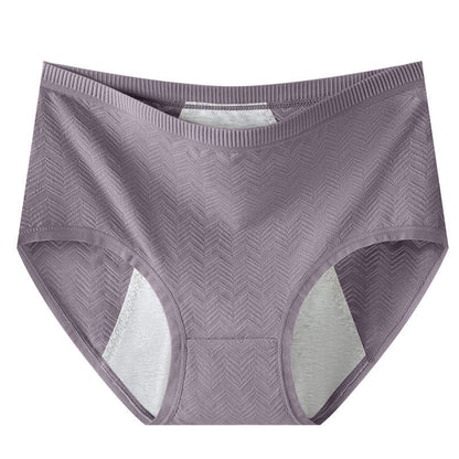 Culottes menstruelles taille haute en coton grande taille (lot de 3)