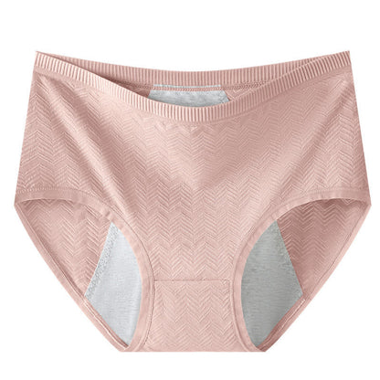Culottes menstruelles taille haute en coton grande taille (lot de 3)