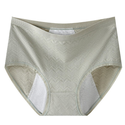 Culottes menstruelles taille haute en coton grande taille (lot de 3)