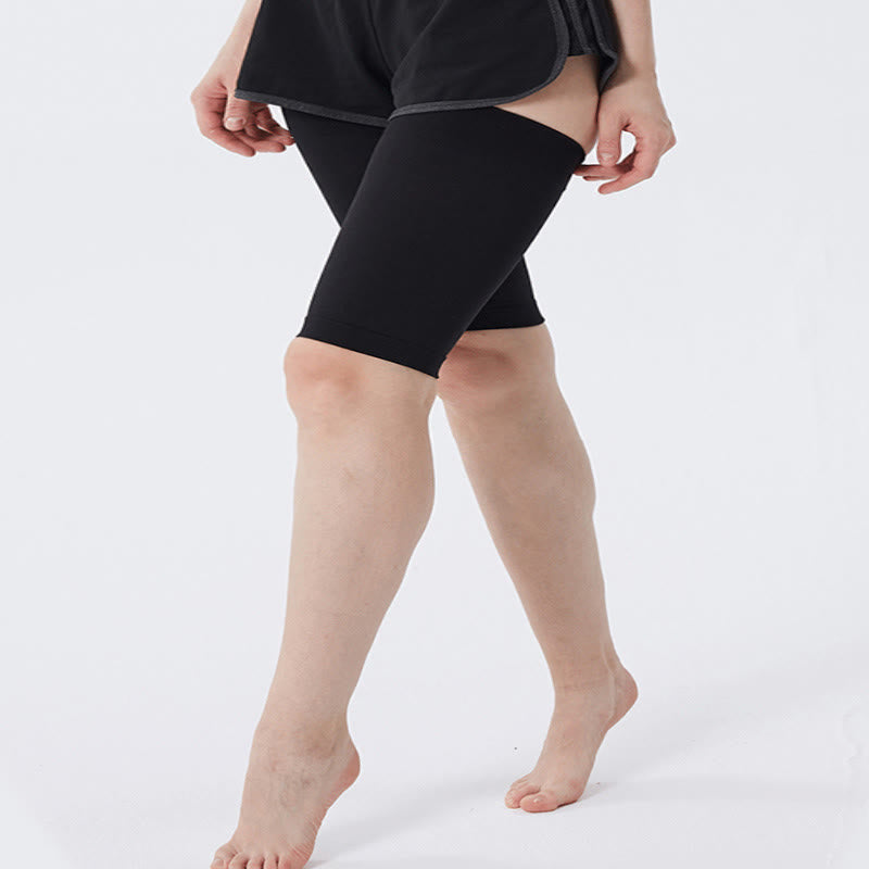 Lot de manchons de cuisse grande taille + chaussettes de compression hautes - image 3