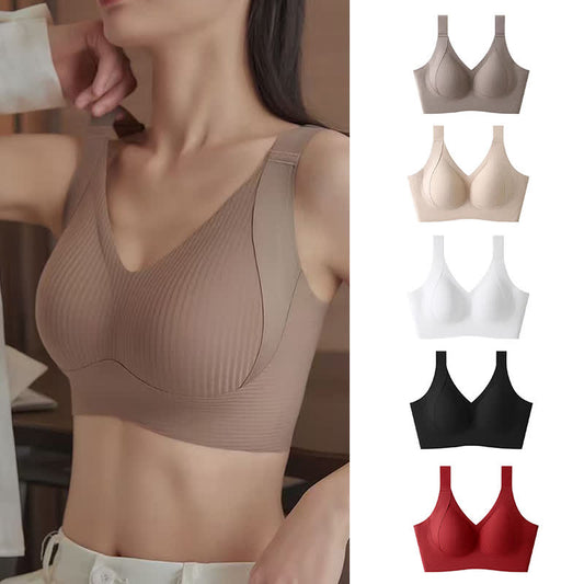 Soutien-gorge sans armatures ajustable et sans coutures