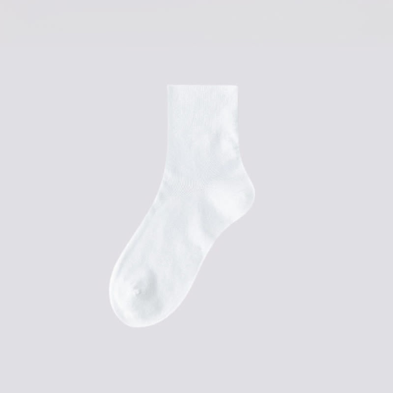 Chaussettes courtes (8 paires) - Blanc - EU38-50 (US5-15) - image 8