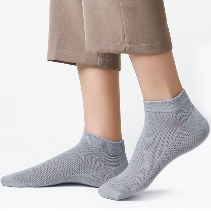 Chaussettes extra larges (10 paires) - Gris clair - EU45-50 (US11-15) - image 8
