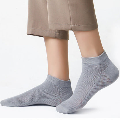 Chaussettes extra larges (10 paires) - Gris clair - EU45-50 (US11-15) - image 8