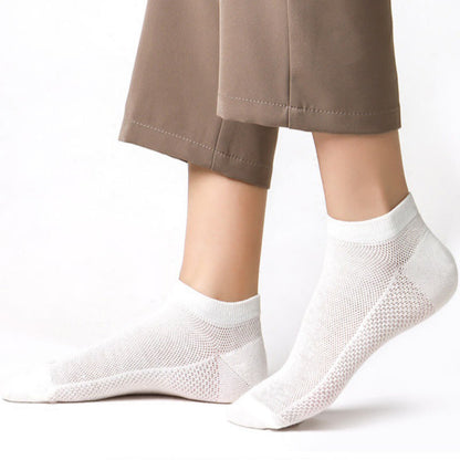 Chaussettes extra larges (10 paires) - Blanc - EU45-50 (US11-15) - image 4