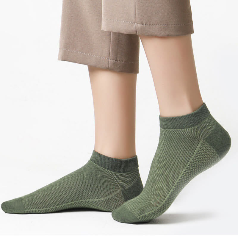 Chaussettes extra larges (10 paires) - Vert armée - EU45-50 (US11-15) - image 5
