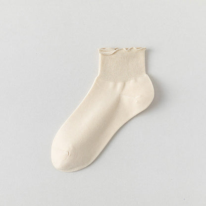 Chaussettes montantes unies Laciness (10 paires) - Nu - EU36-40 (US3-7) - image 12