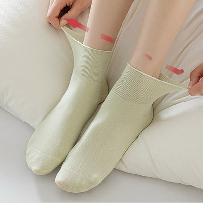 Chaussettes montantes unies Laciness (10 paires)