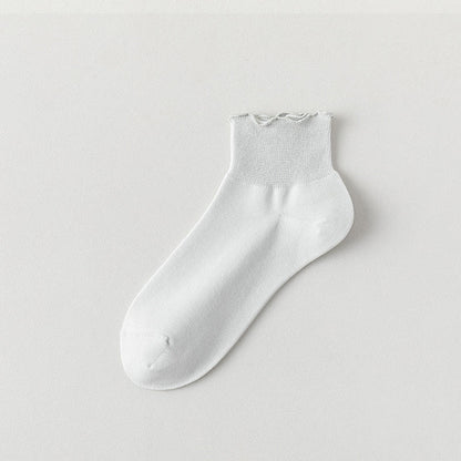 Chaussettes montantes unies Laciness (10 paires)