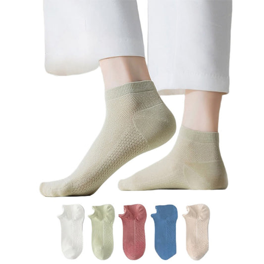 Chaussettes respirantes en maille (5 paires)