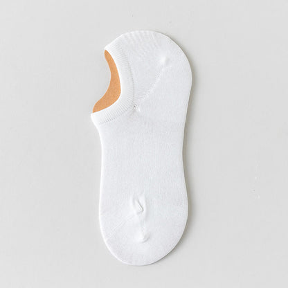 Chaussettes invisibles en coton doux et résille (5 paires) - Blanc - EU39-45 (US6-11) - image 19