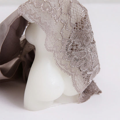 Culotte sexy taille mi-haute en dentelle glacée (lot de 3)