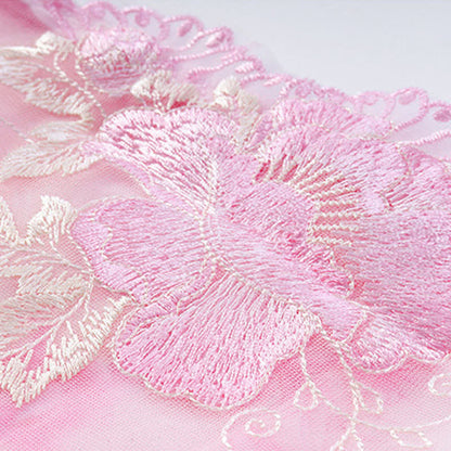 Culotte sexy en dentelle brodée grande taille (lot de 3)