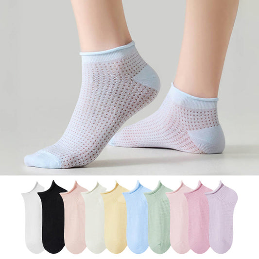 Chaussettes en coton doux et élastique (10 paires)