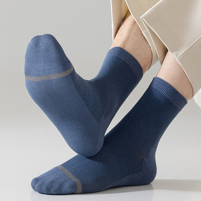 Chaussettes courtes style business (5 paires) - image 7