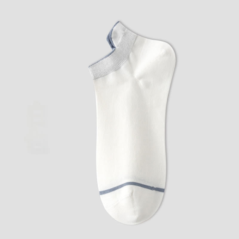 Chaussettes antimicrobiennes pour chevilles (5 paires) - Blanc - EU39-45 (US6-11) - image 13