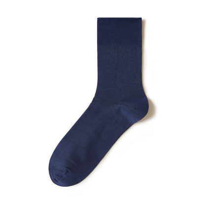 Chaussettes transparentes quart de cercle (5 paires) - Bleu marine - EU39-44 (US6-10) - image 12