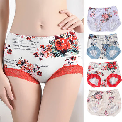 Culotte de luxe en dentelle à imprimé floral (lot de 2)