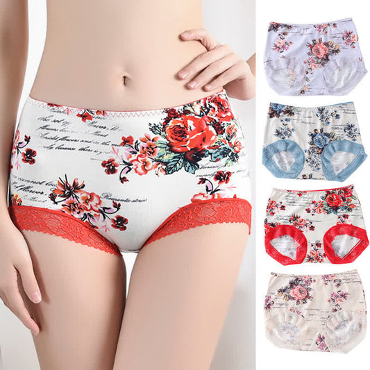 Culotte de luxe en dentelle à imprimé floral (lot de 2)