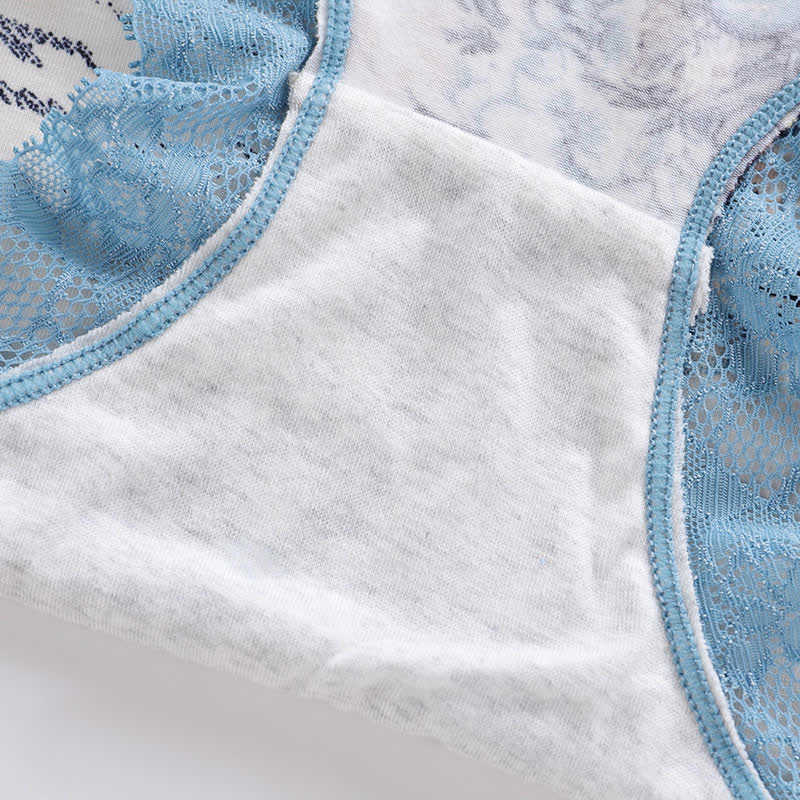 Culotte de luxe en dentelle à imprimé floral (lot de 2)