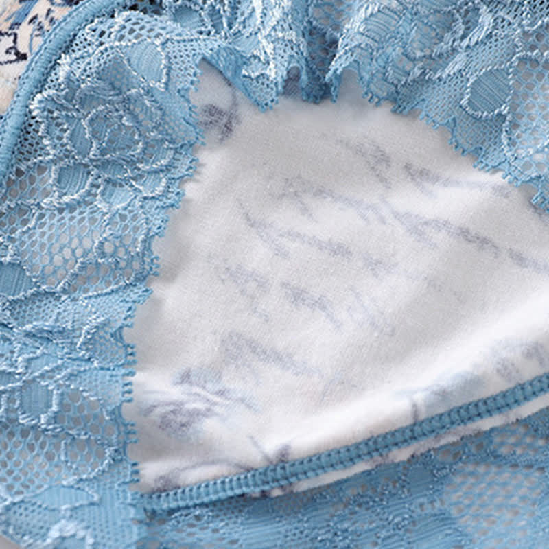 Culotte de luxe en dentelle à imprimé floral (lot de 2)