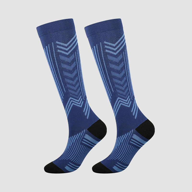 Chaussettes de compression Arrowhead (5 paires) - Bleu marine - EU38-41 (US8-11) - image 5
