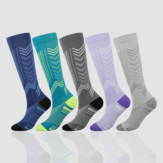 Chaussettes de compression Arrowhead (5 paires) - Multicolore - EU38-41 (US8-11) - image 0